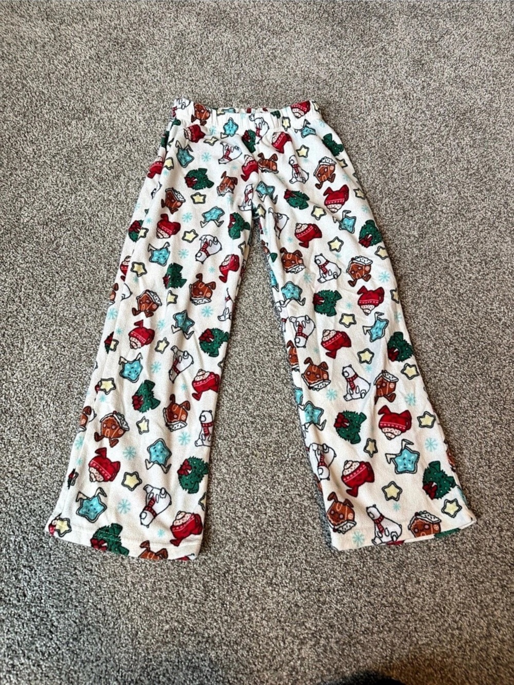 Wonder Shop Girls Pajama Pants Size 6/7 Printed Fleece. Small s